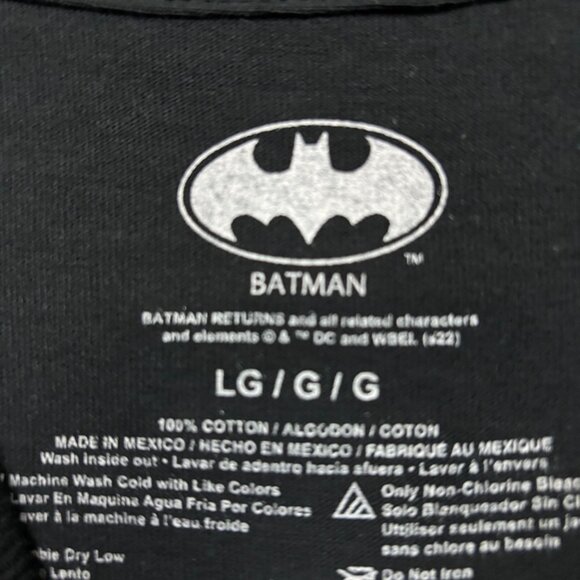 DC Comics Batman Returns Tim Burton Movie LS Shirt Size Large - Picture 4 of 4